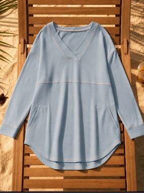 Meadow Long Sleeve Tunic Dress